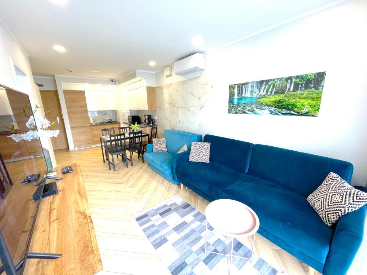 Apartament Superior Blue Przy Plazy- Free Pool, Saunas, Jacuzzi, Fitness, Salzgrotte Kolobrzeg Exterior photo