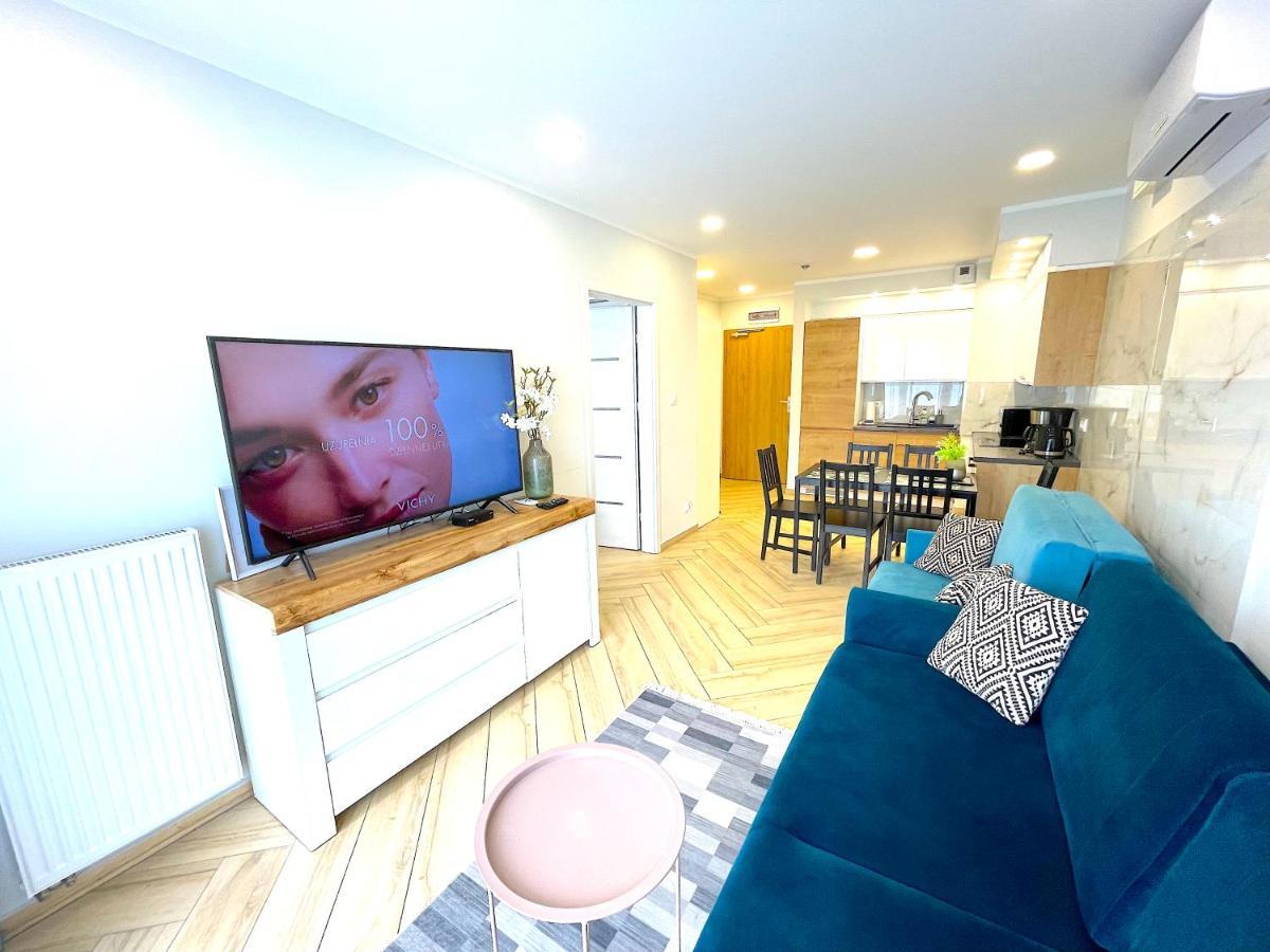 Apartament Superior Blue Przy Plazy- Free Pool, Saunas, Jacuzzi, Fitness, Salzgrotte Kolobrzeg Exterior photo