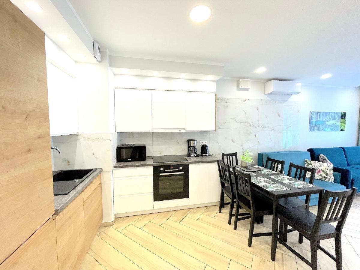 Apartament Superior Blue Przy Plazy- Free Pool, Saunas, Jacuzzi, Fitness, Salzgrotte Kolobrzeg Exterior photo