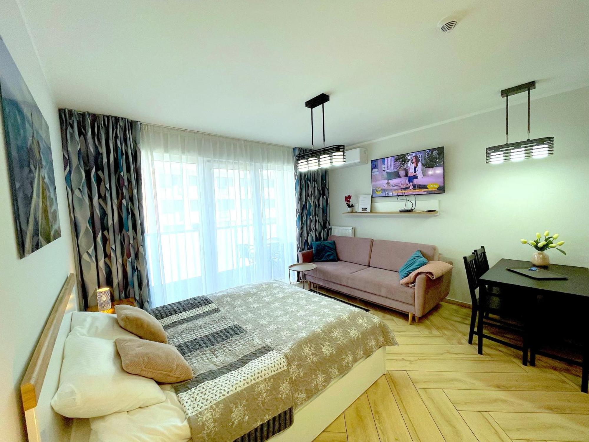 Apartament Superior Blue Przy Plazy- Free Pool, Saunas, Jacuzzi, Fitness, Salzgrotte Kolobrzeg Exterior photo