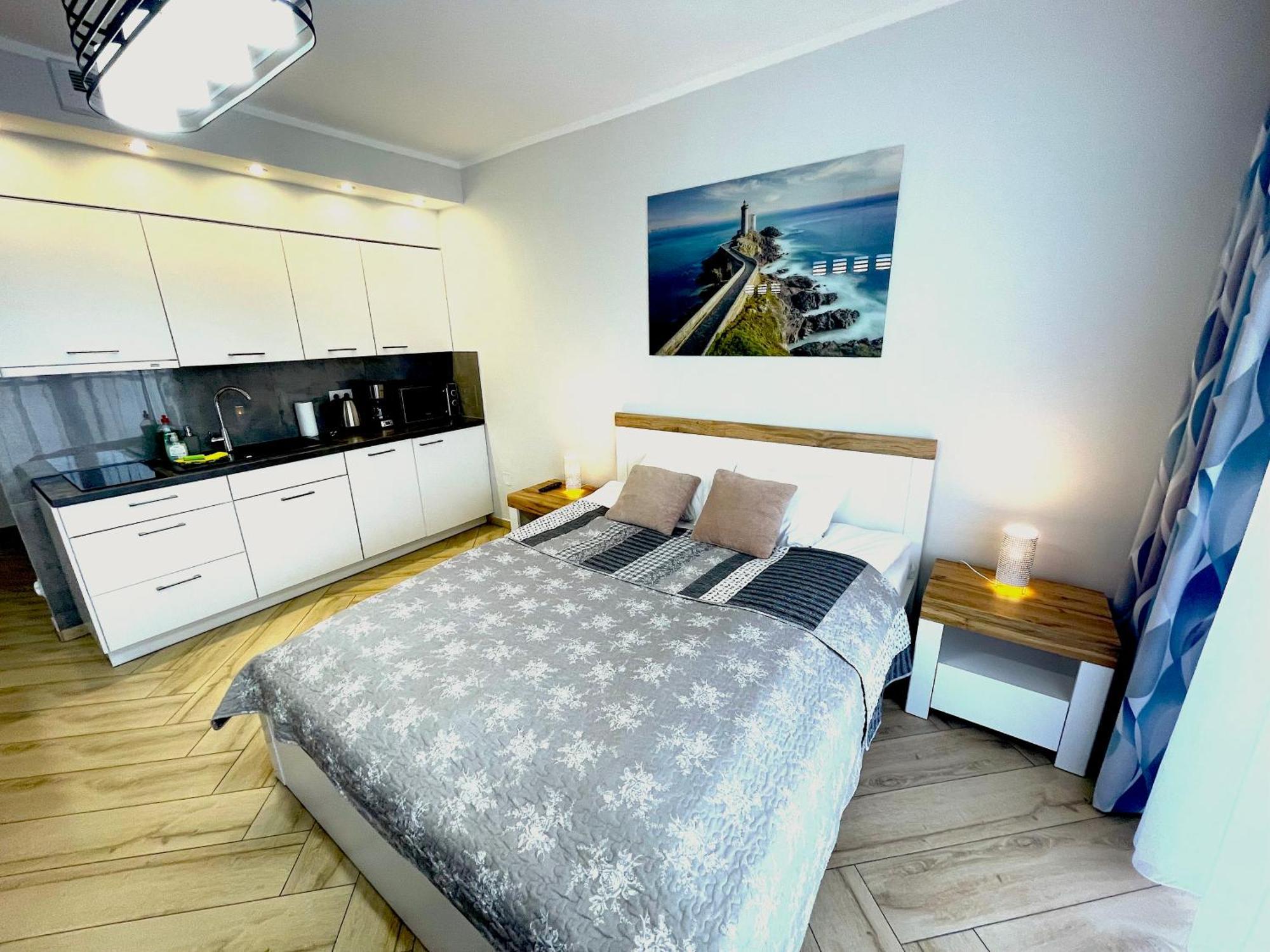 Apartament Superior Blue Przy Plazy- Free Pool, Saunas, Jacuzzi, Fitness, Salzgrotte Kolobrzeg Exterior photo
